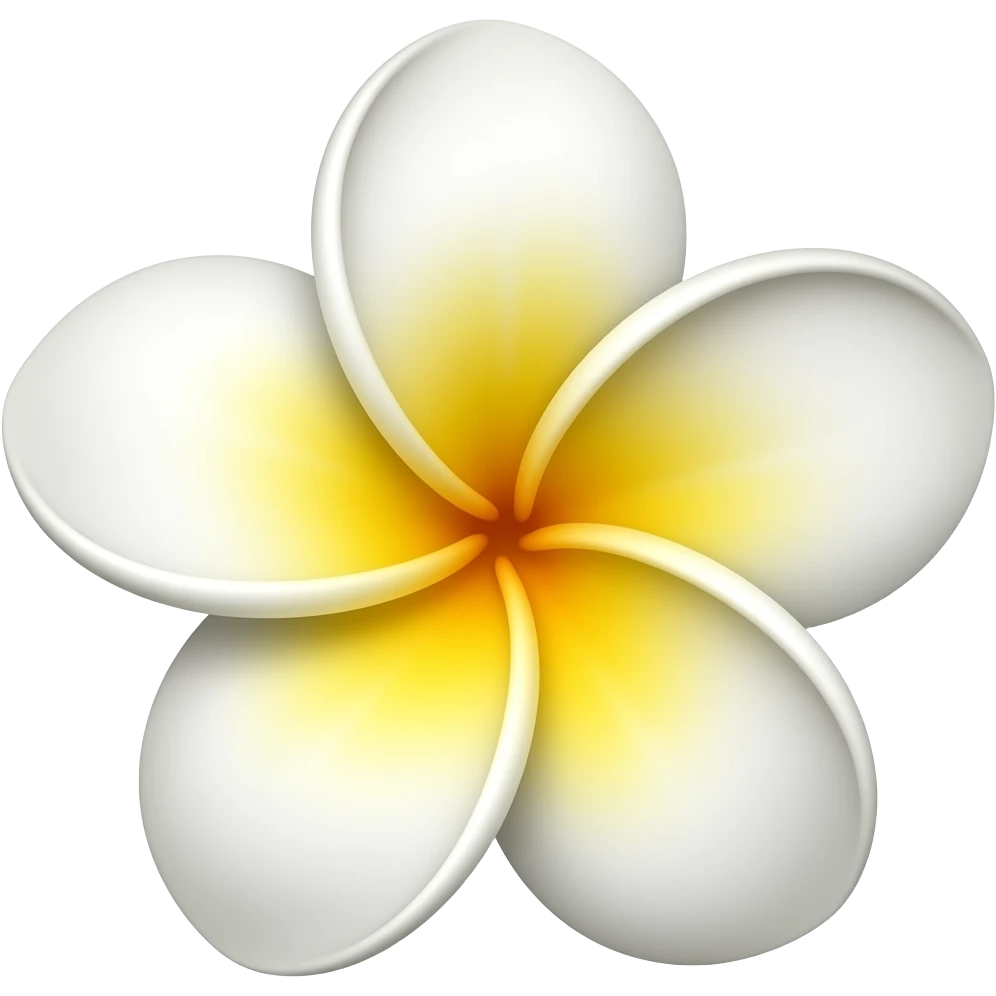 Frangipani emoji