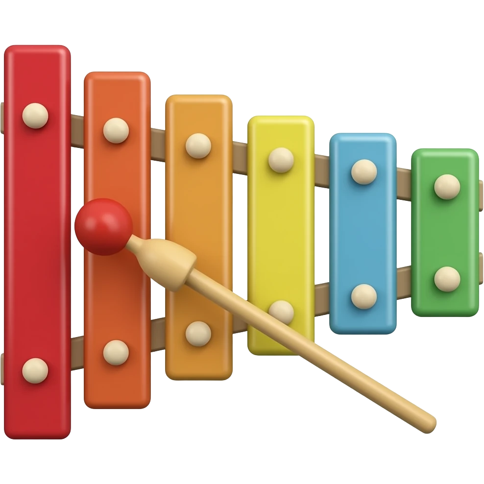 xylophone with single rod emoji