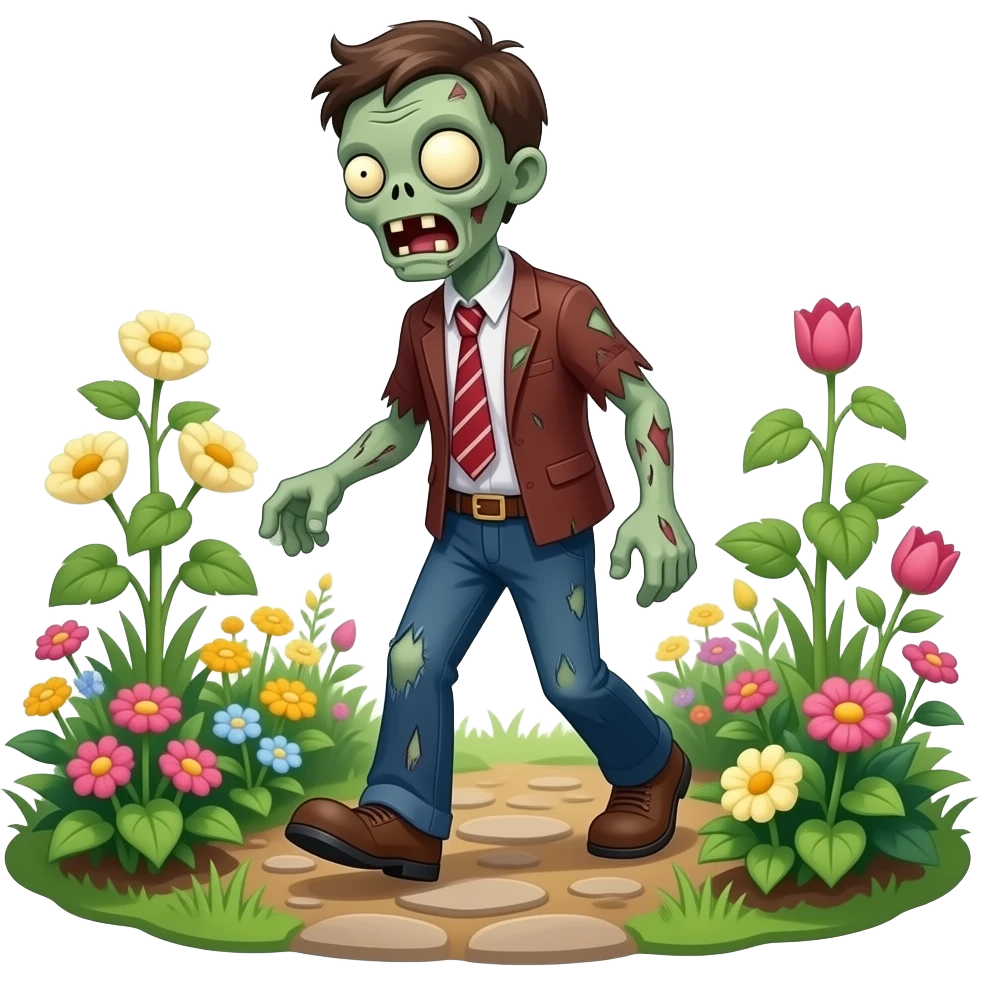 Plants vs zombies emoji