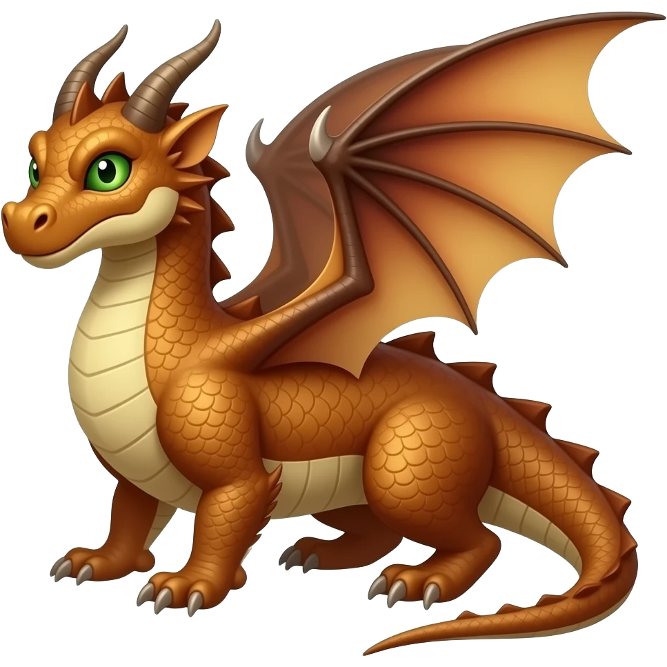 dragon with green eye emoji emoji