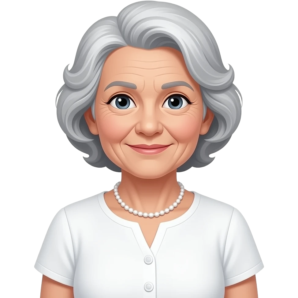 abuela despaldas emoji