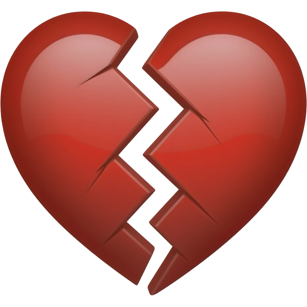 broken heart emoji