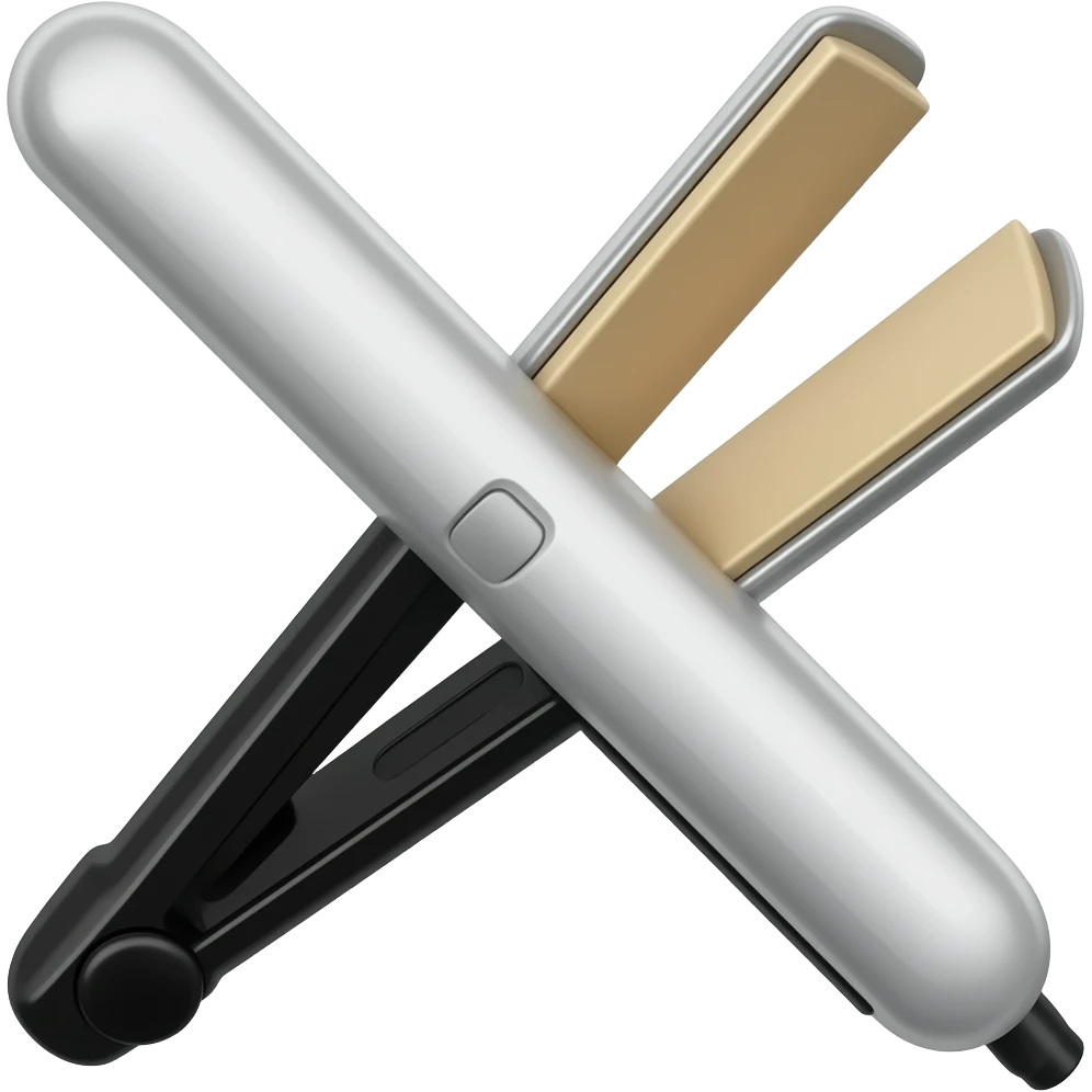 Plancha de cabello emoji