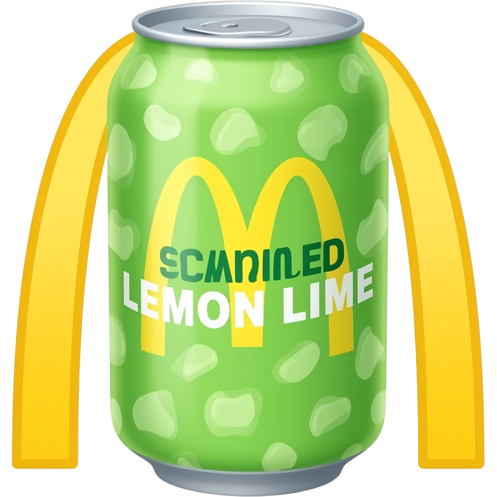 McDonald’s lemon lime soda emoji