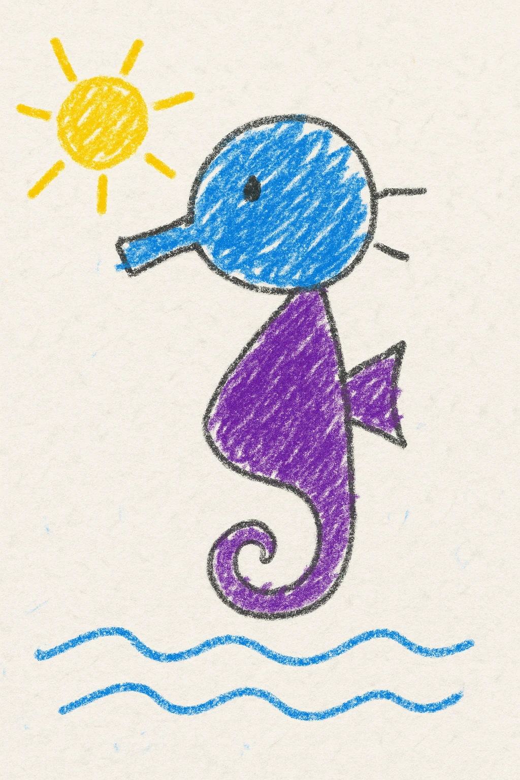 Sea horse emoji