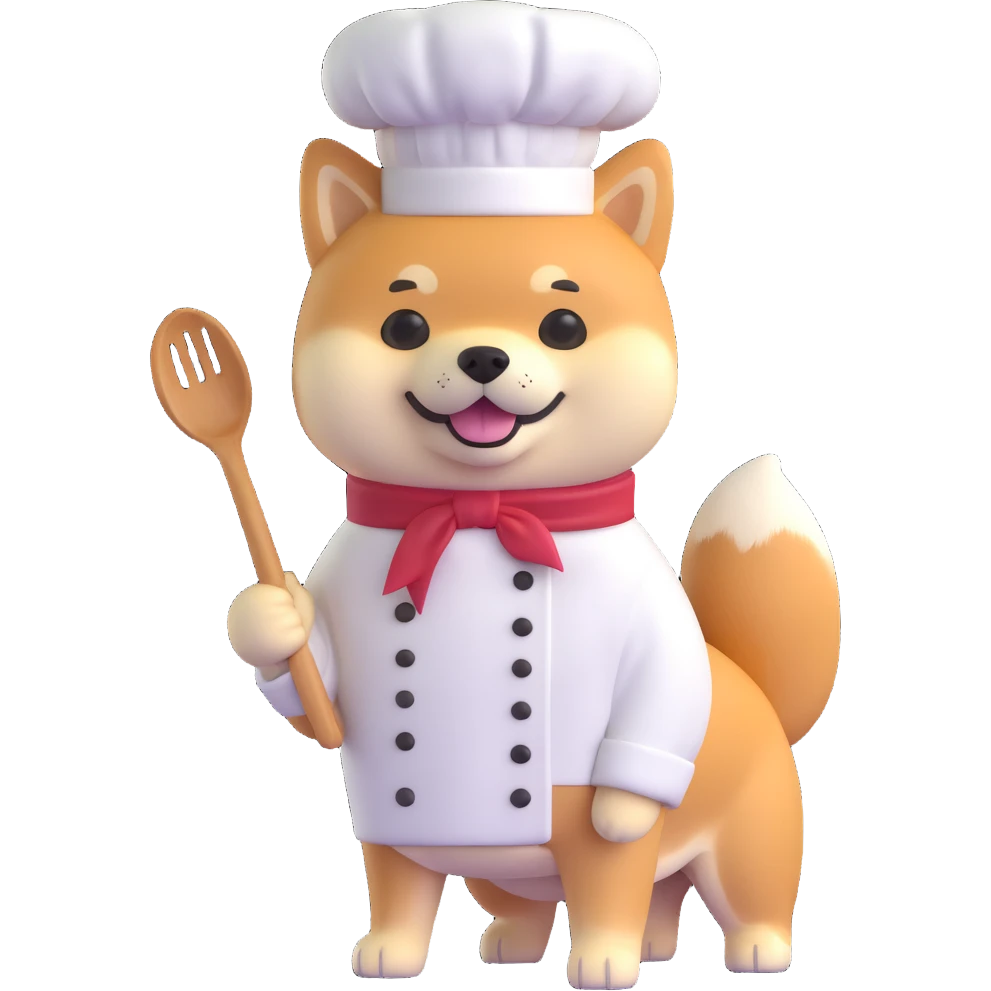 shiba inu chef emoji