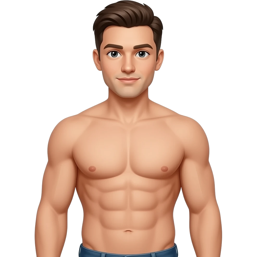 gay abs emoji