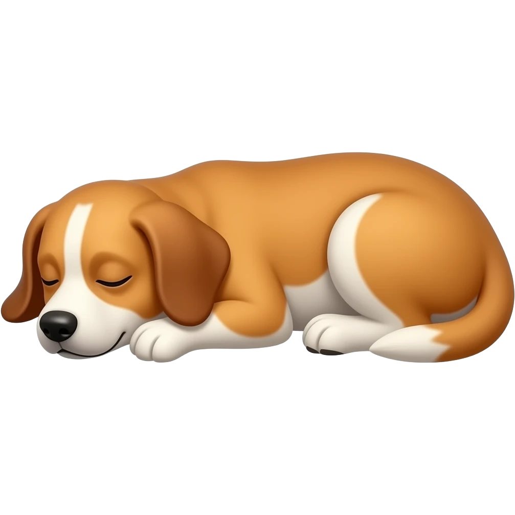 Dog Sleep emoji