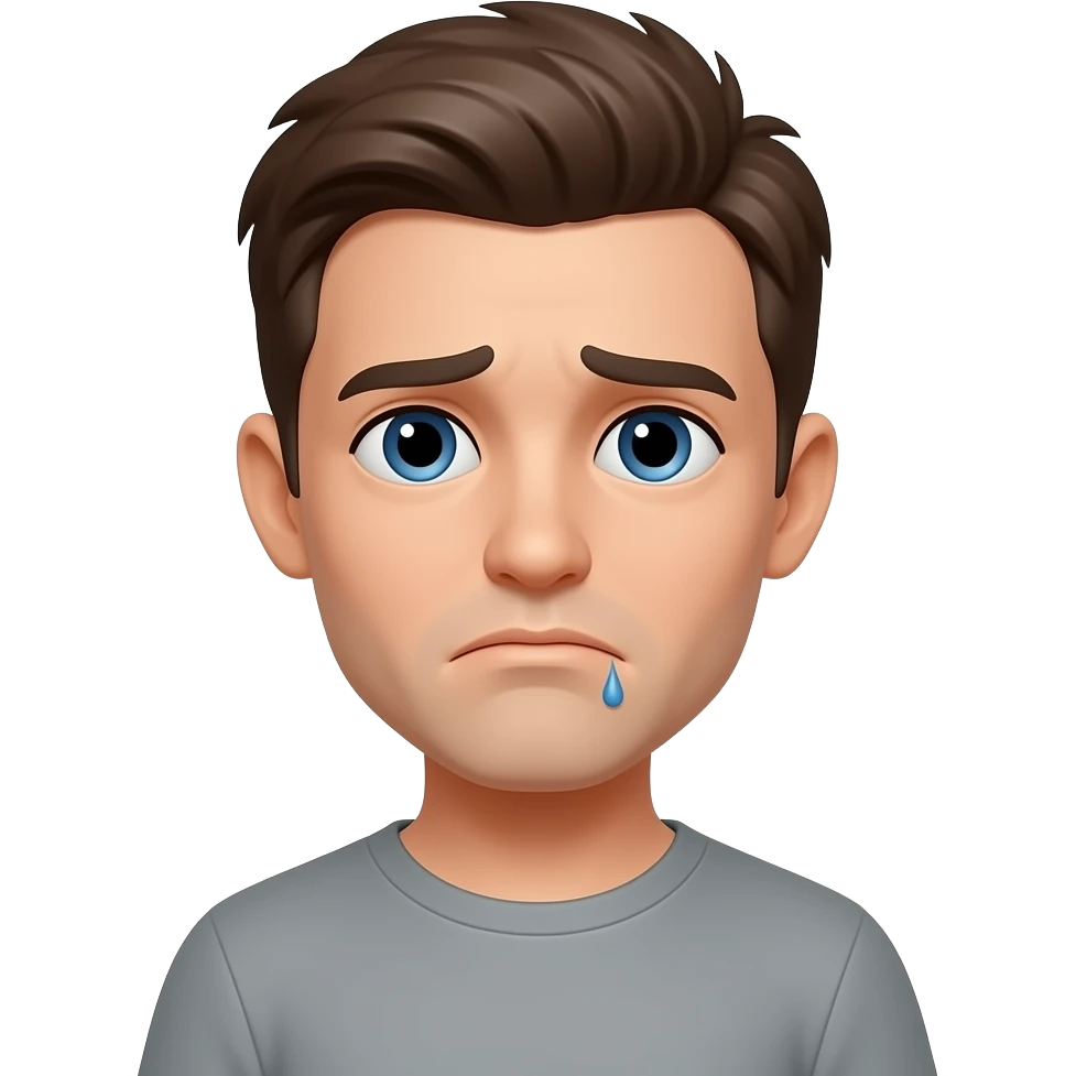 sad face emoji video emoji