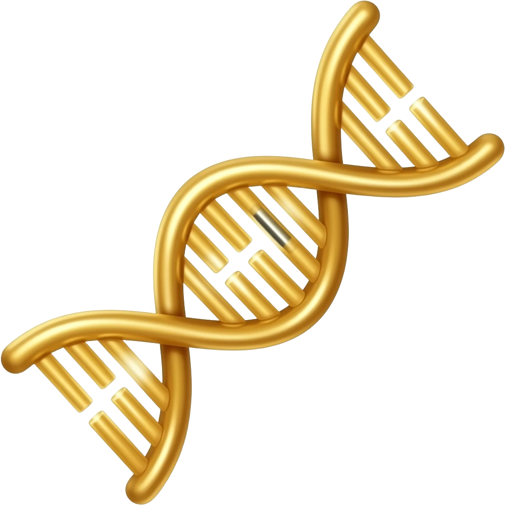 yellow dna helix emoji