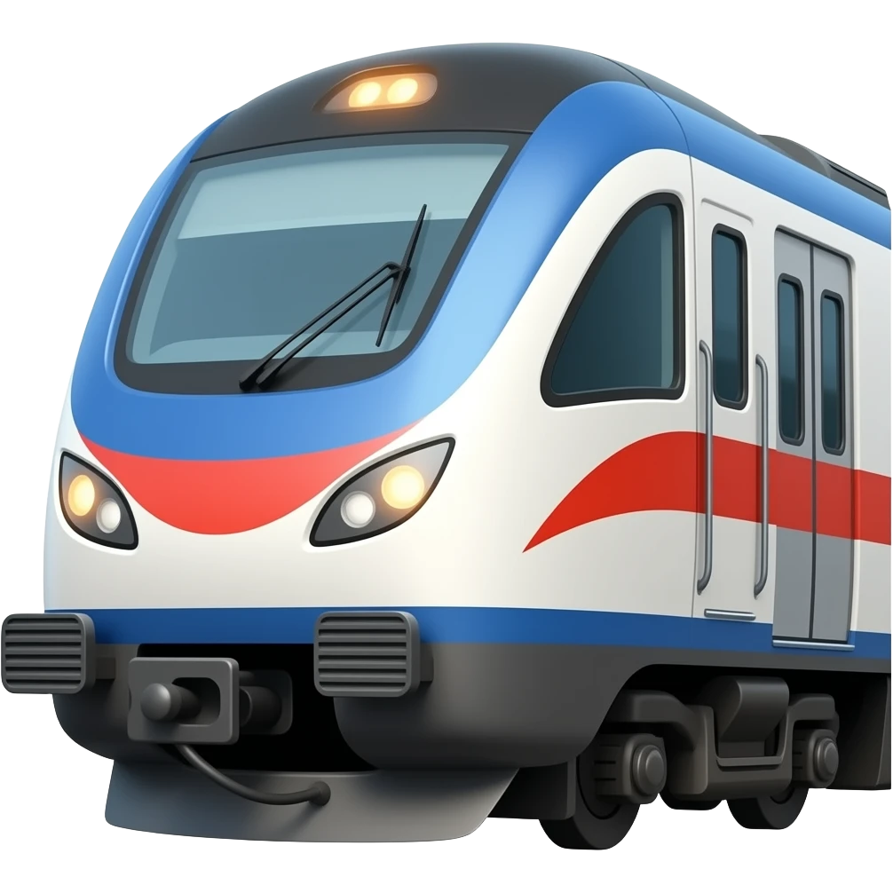 Intercity train emoji