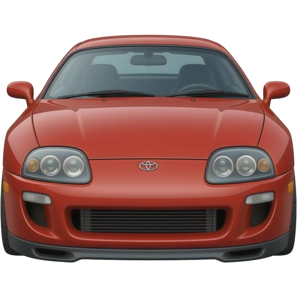 1994 Toyota Supra RS red emoji