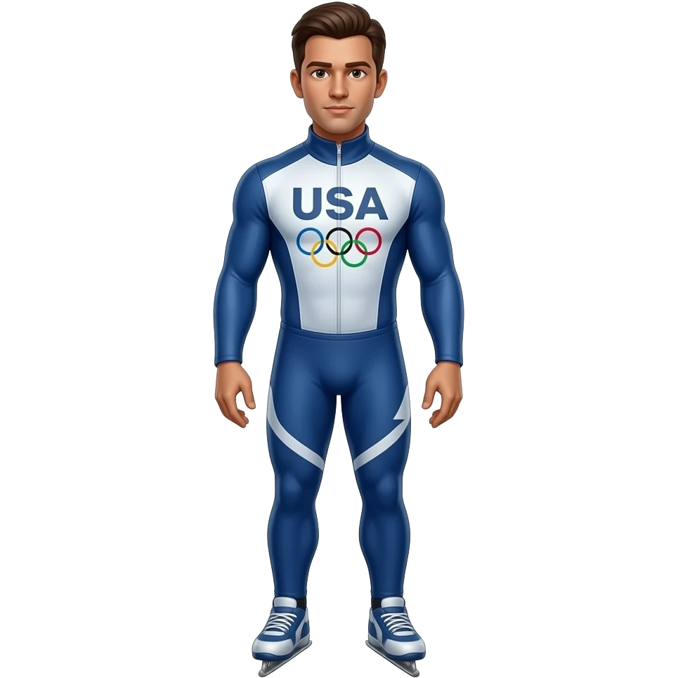 USA Olympic Male Bobsled emoji