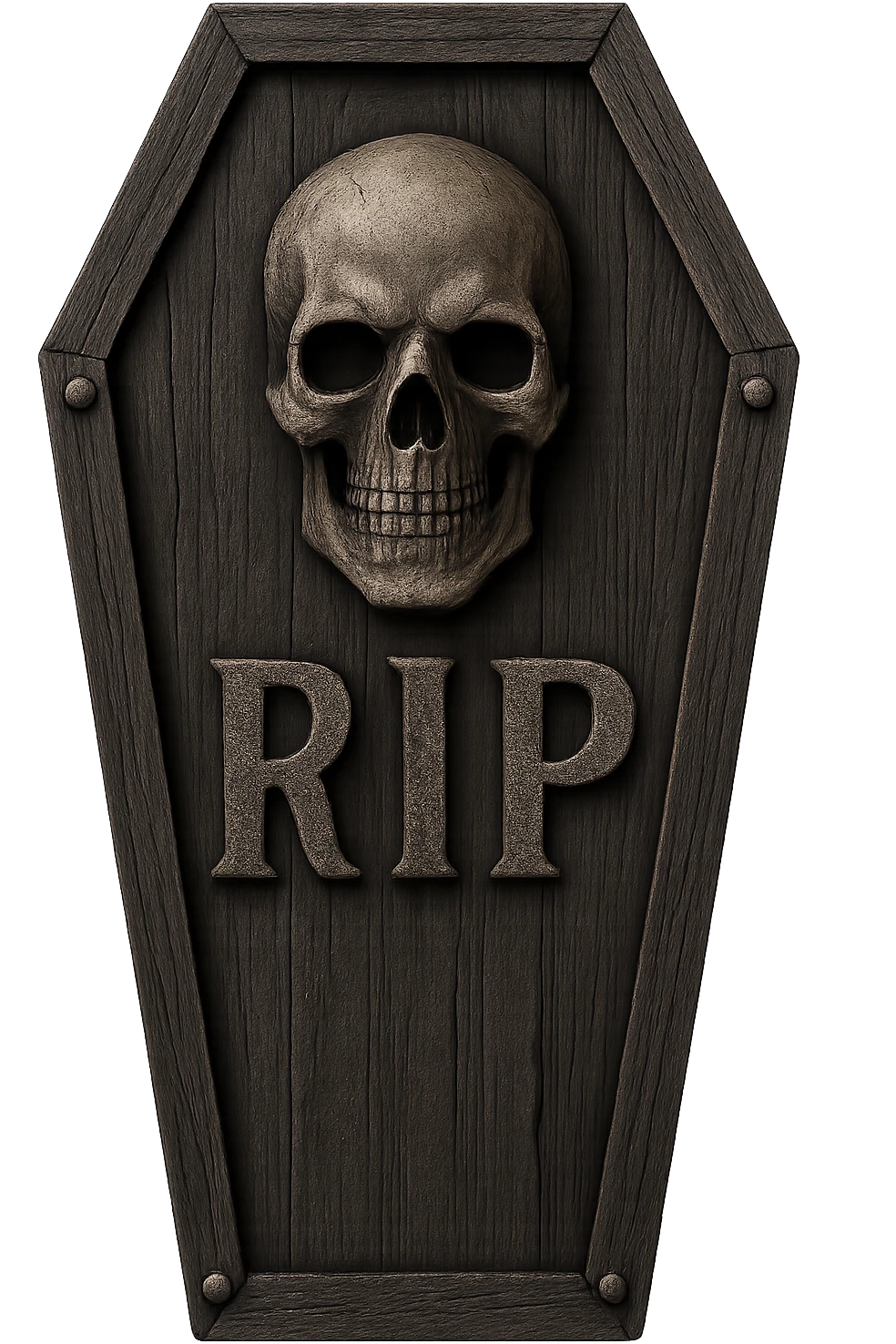 Halloween coffin, rip, remove background emoji