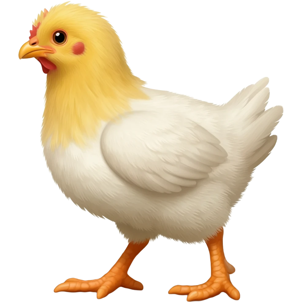 a baby chicken emoji