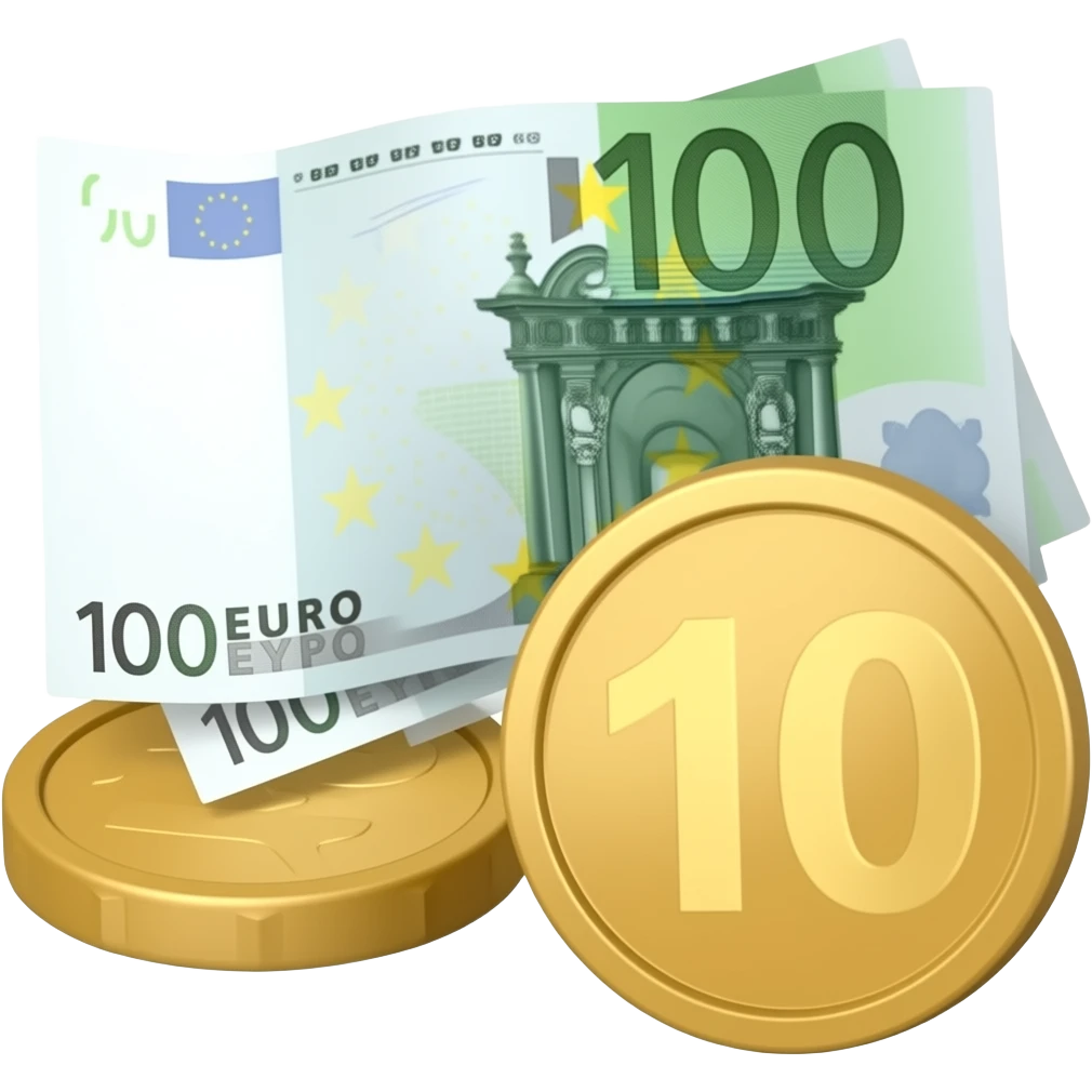 Dinero euro emoji