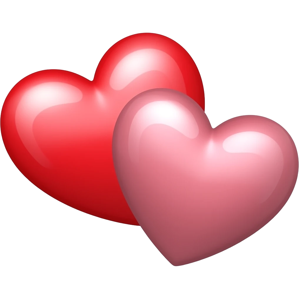 2 hearts emoji