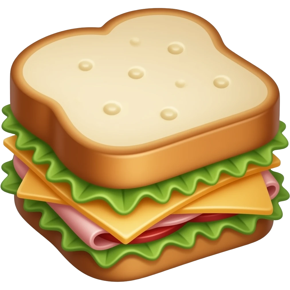 cheese and ham sandwich emoji