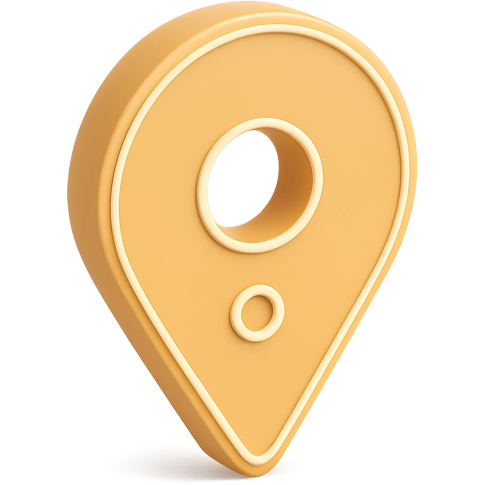 Make the green color a little bit warmer with a more yellowish tone for the location pin with a white outline, keeping the 3D green style and transparent background. emoji