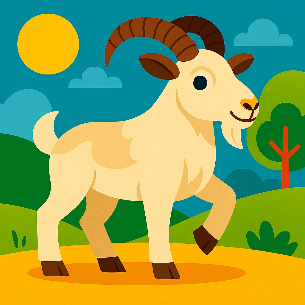 Mountain goat emoji
