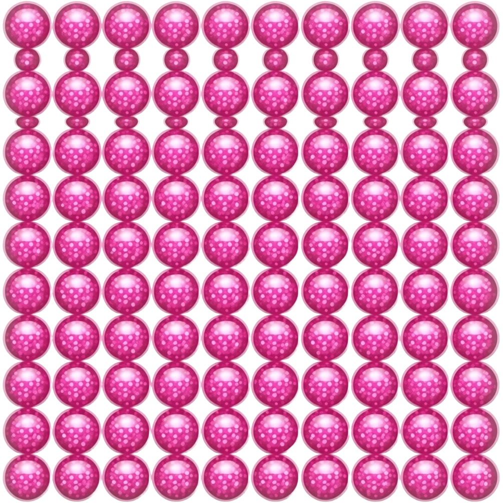 99 tingz neon pink glitter emoji