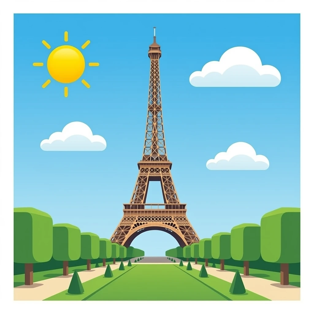Tour Eiffel emoji