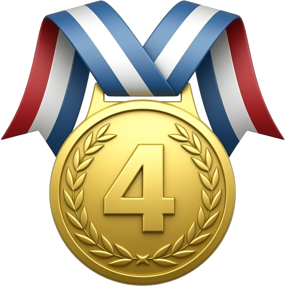 4th Place Medal emoji