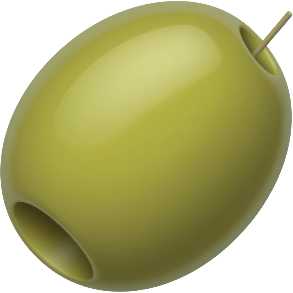 yellow olive emoji