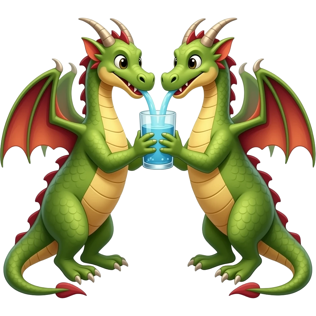 💦🫗🐉🐉 no no no no emoji