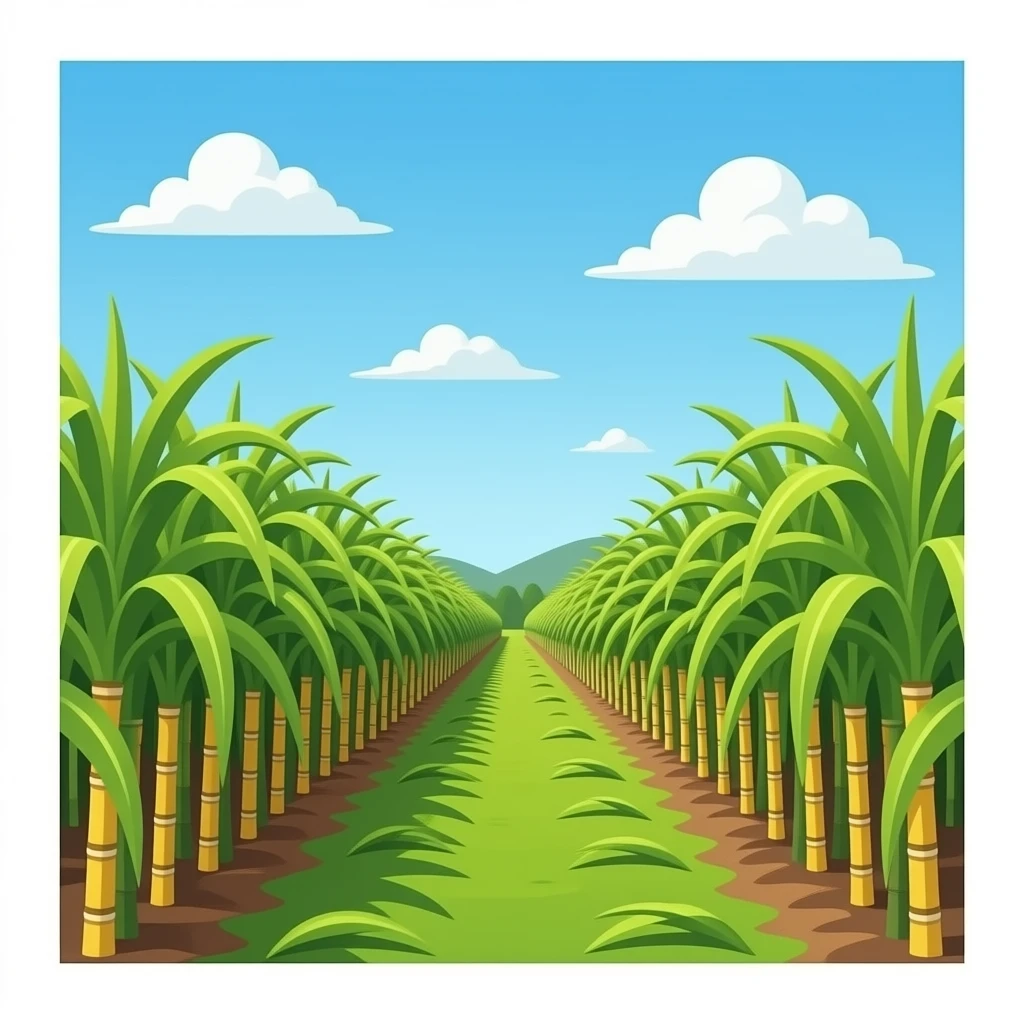 Sugar cane farm emoji
