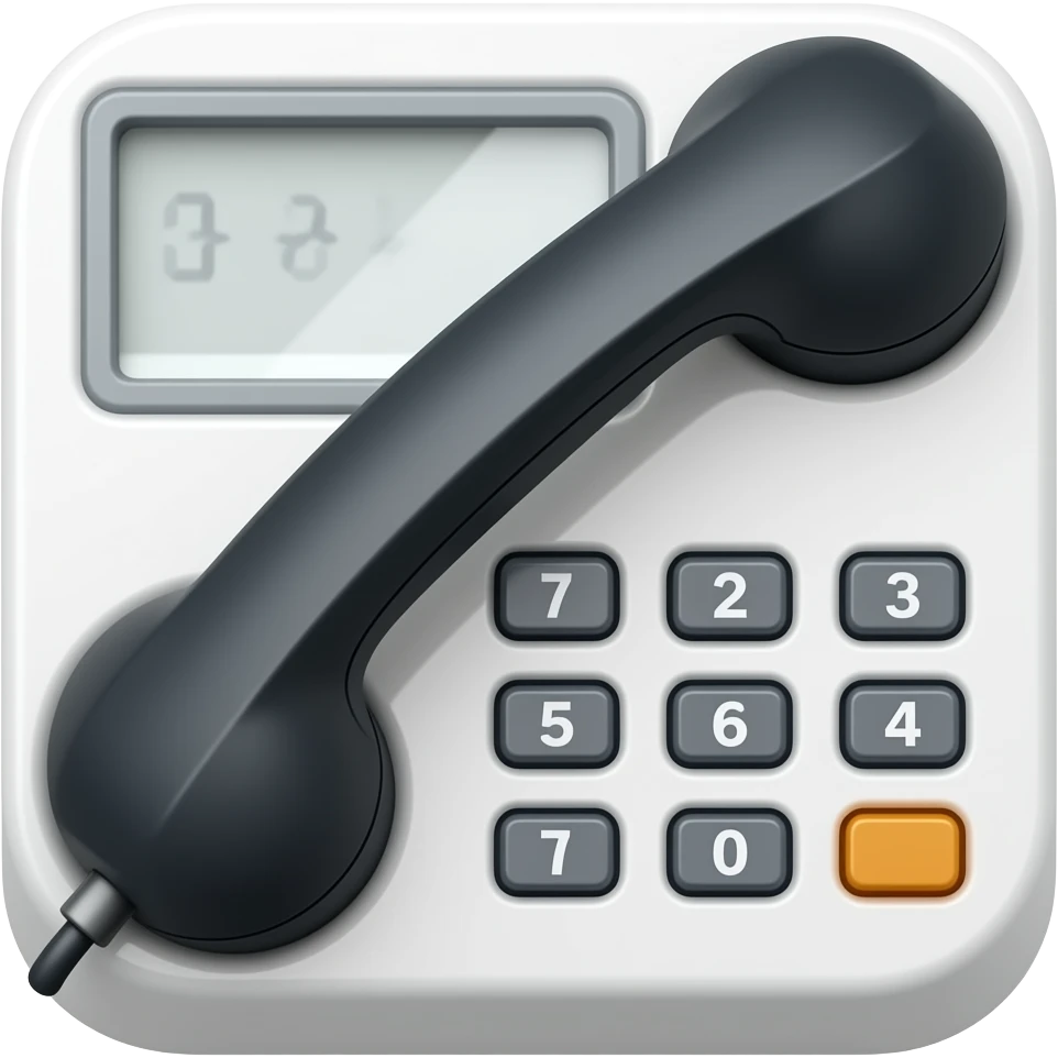 telephone realistic emoji