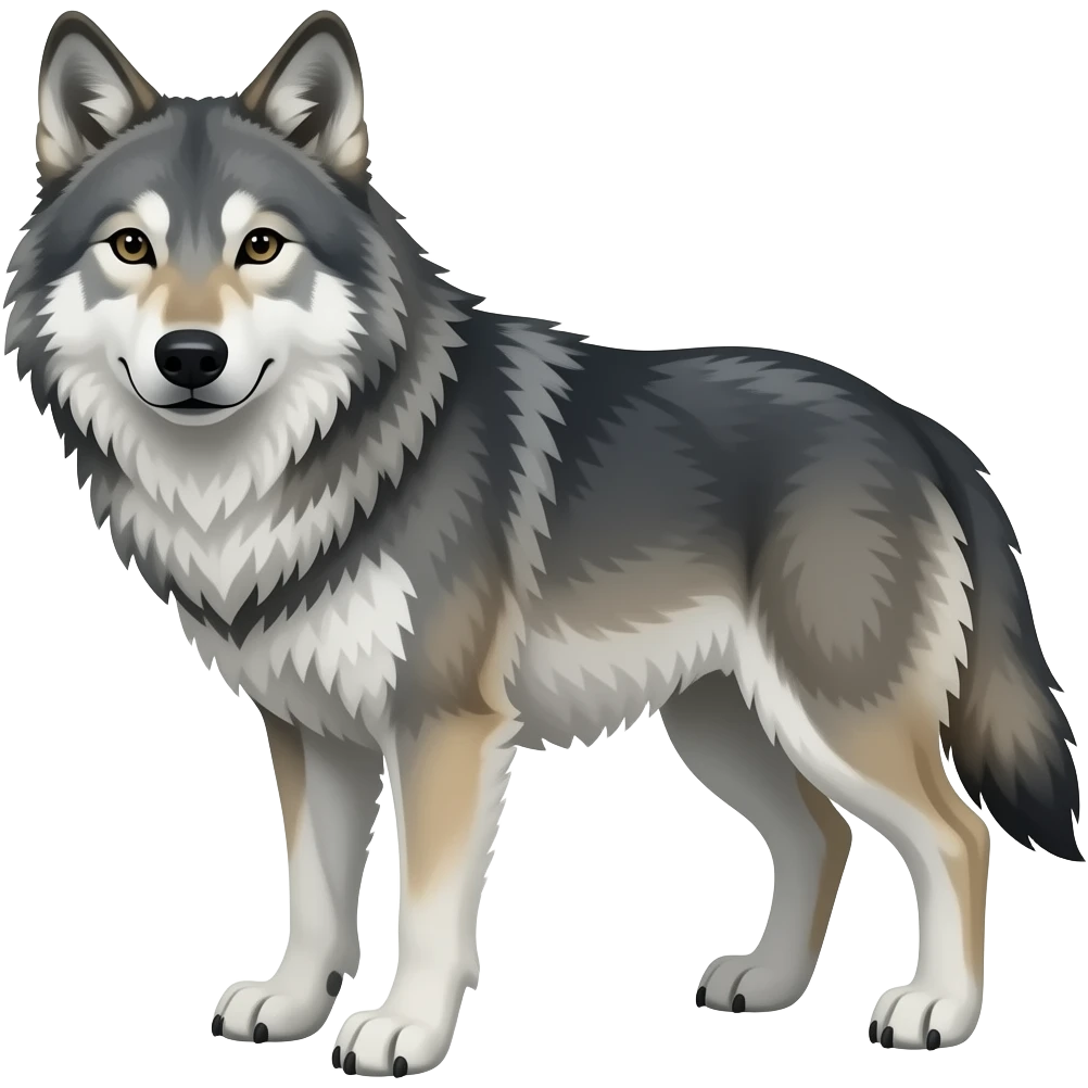 Wolf emoji