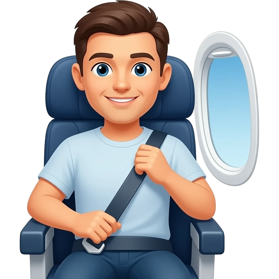 ariplane fasten seatbelt emoji