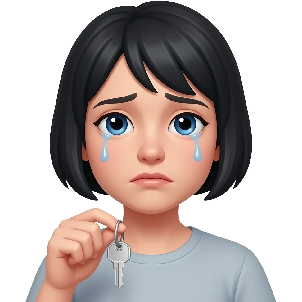 Im sad I wanna go home can i go home? Gacha life emoji