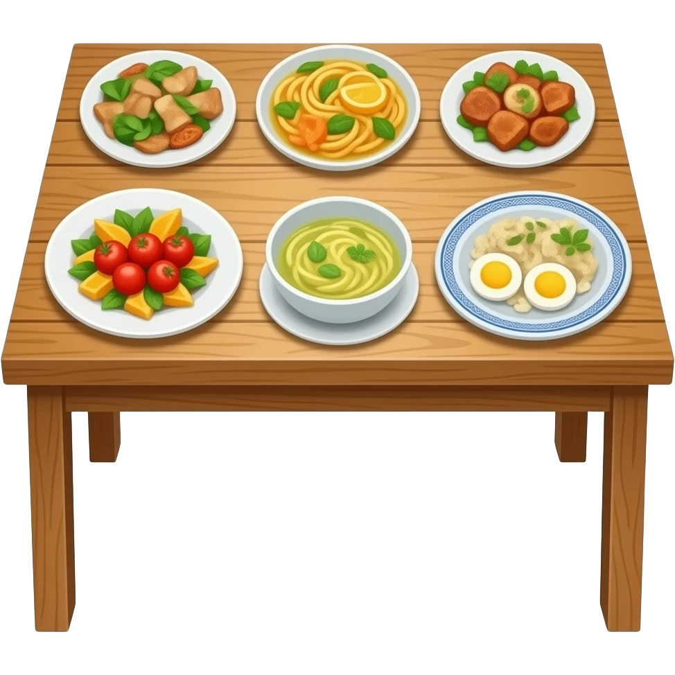 collection of food emoji