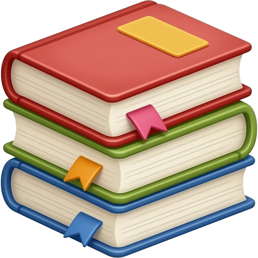 cute books emoji