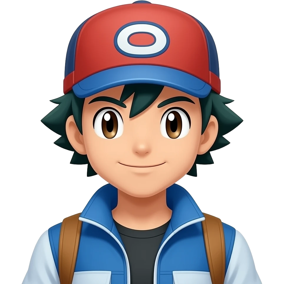 Pokémon  ash desudo emoji