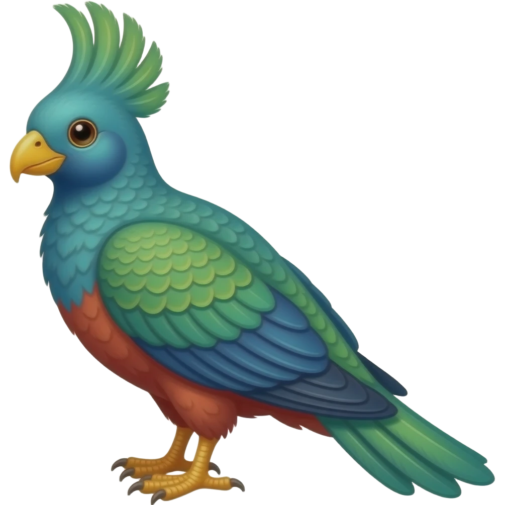 Quetzal emoji