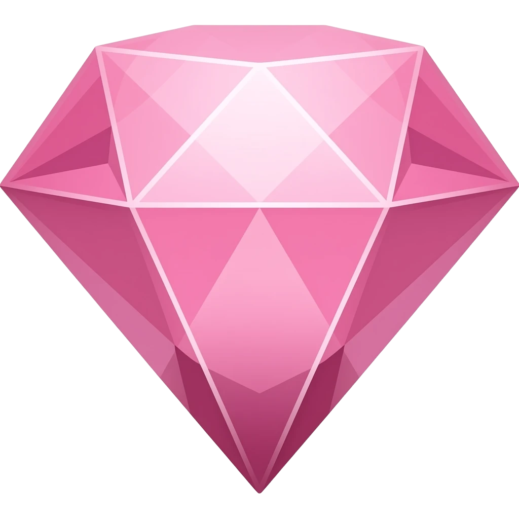 Small pink diamond emoji