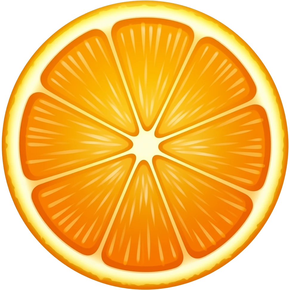 sunkist orange emoji