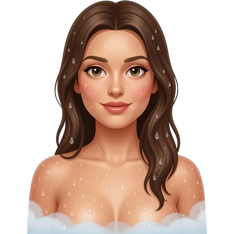 Women naked in the shower emoji