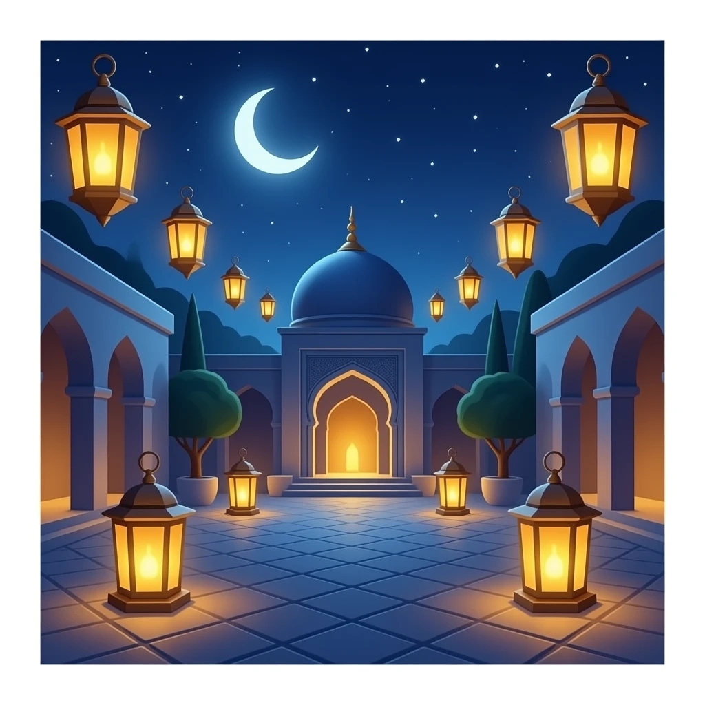 Ramadan thème emoji