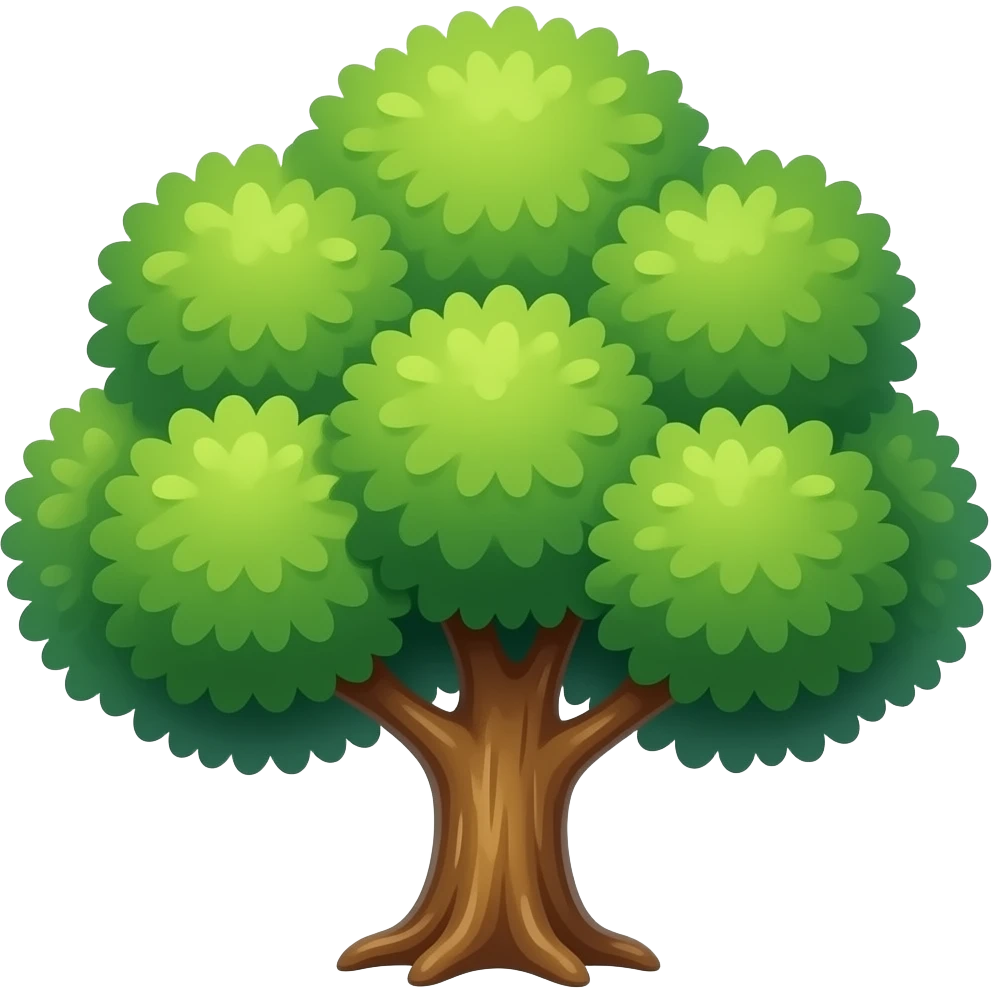 Клещ на дереве emoji