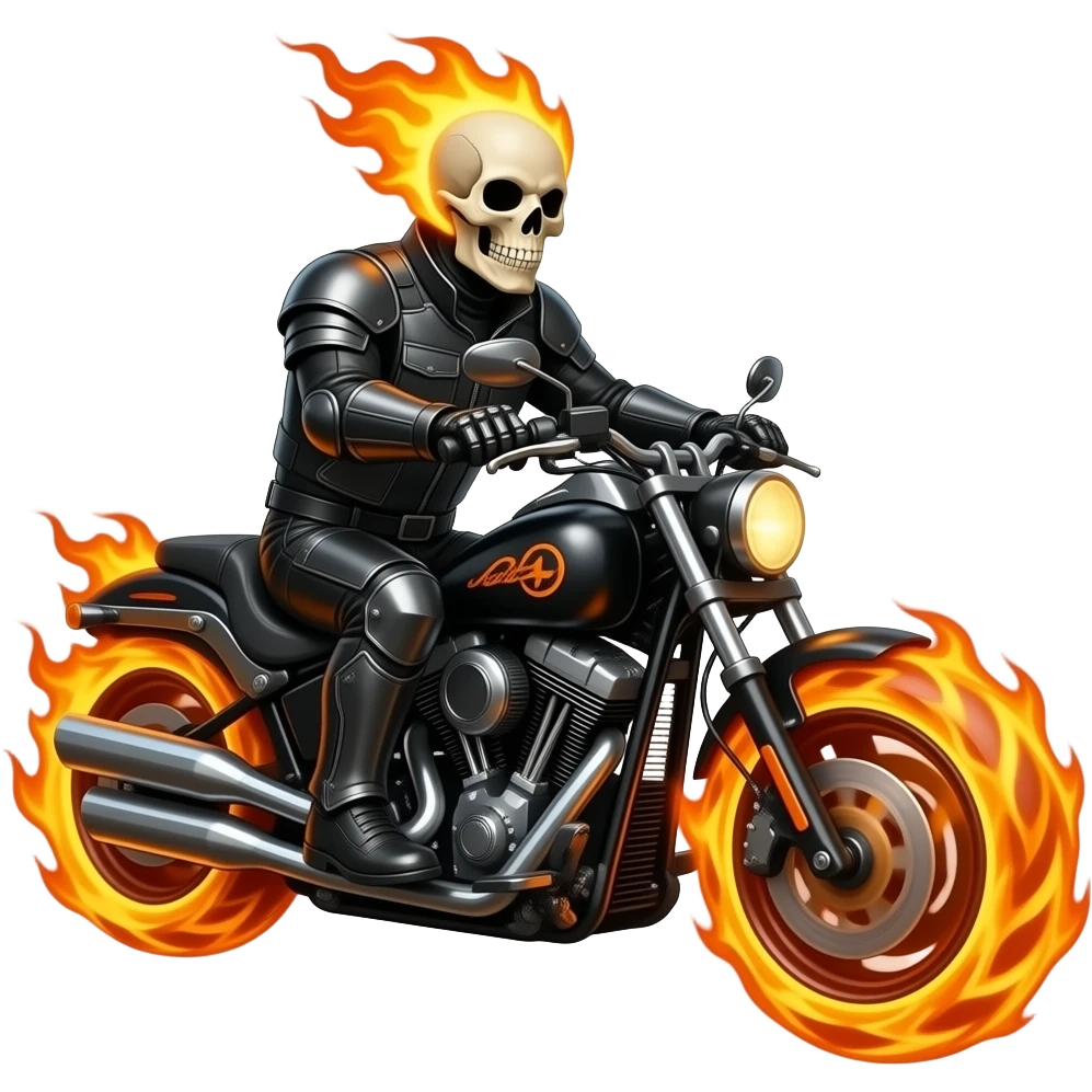 Ghost rider emoji