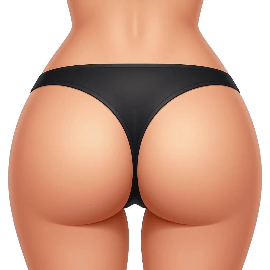 Butt cheeks spreading emoji