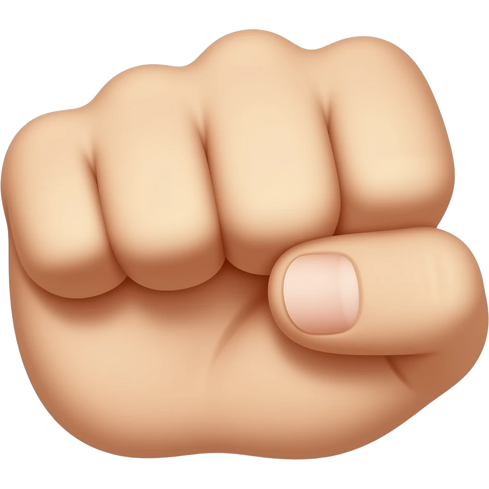 Emoji with an armwrestling sign emoji