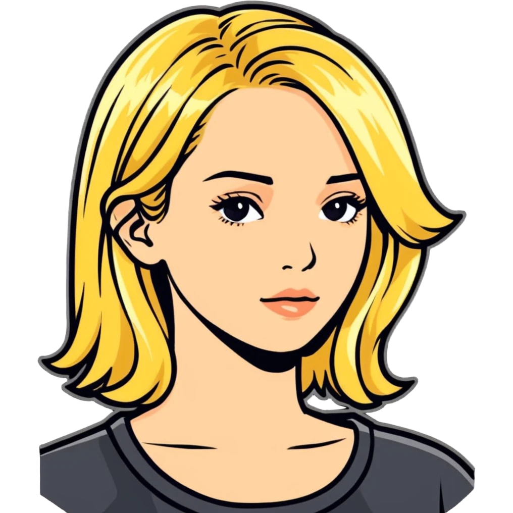 female at the hairdresser with foils and highlights in her blonde hair emoji