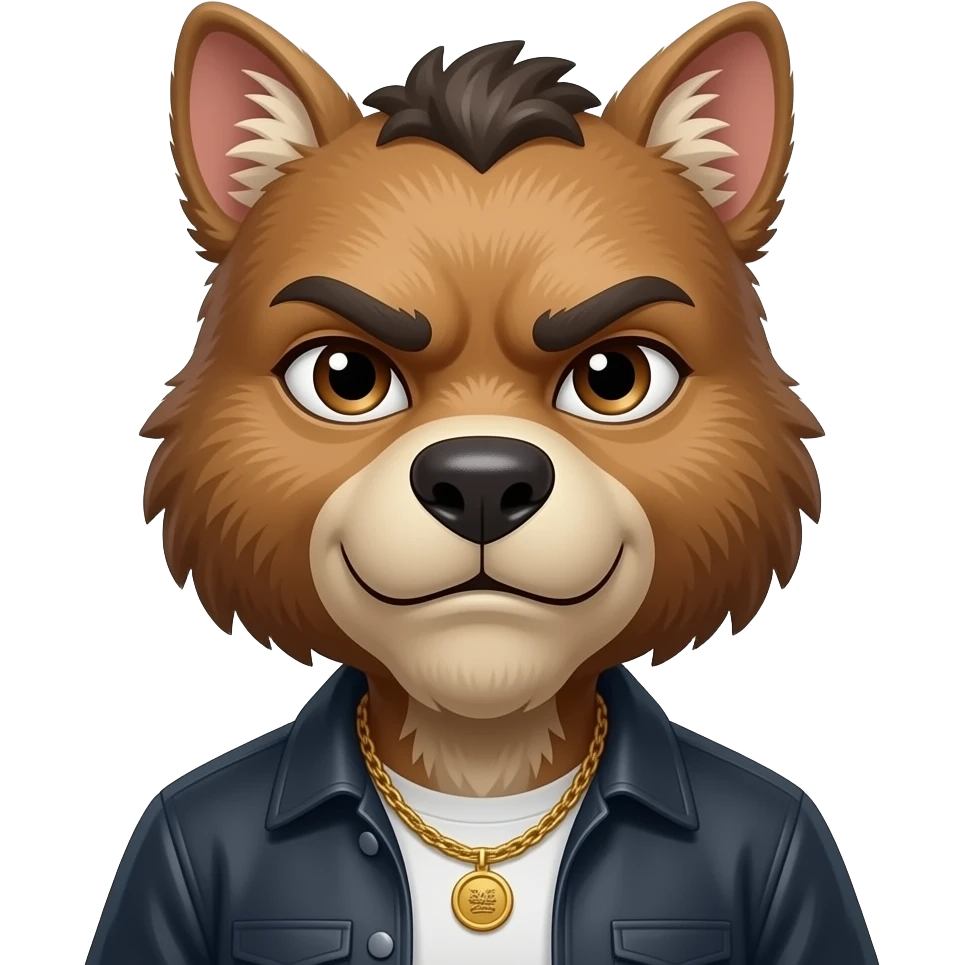 Thug animals and characters emoji