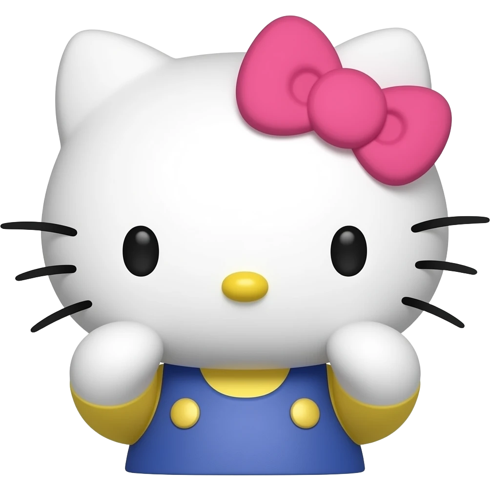 Hello kitty emoji