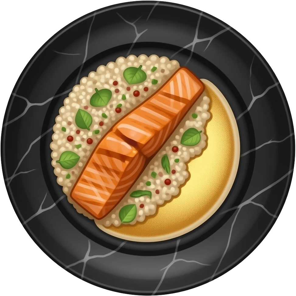 fancy modern dinner dish emoji